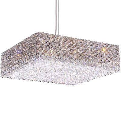 Refrax Box Suspension by Schonbek Lighting - Starlight Lighting USA and Canada